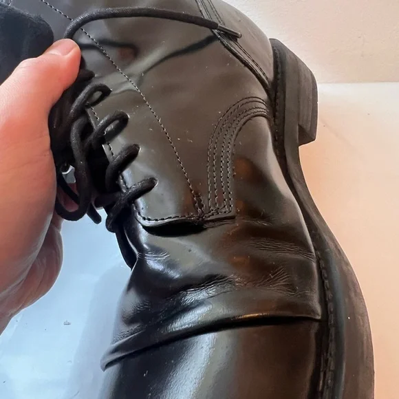Rare Scotch Soda Men's Leather Boots Black, Size11.5 - Picture 7 of 16